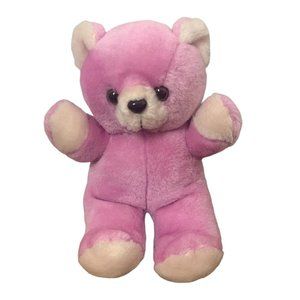 Pastel Purple Teddy Bear Plush Lilac Stuffed Animal Hayes Kawaii Vintage?